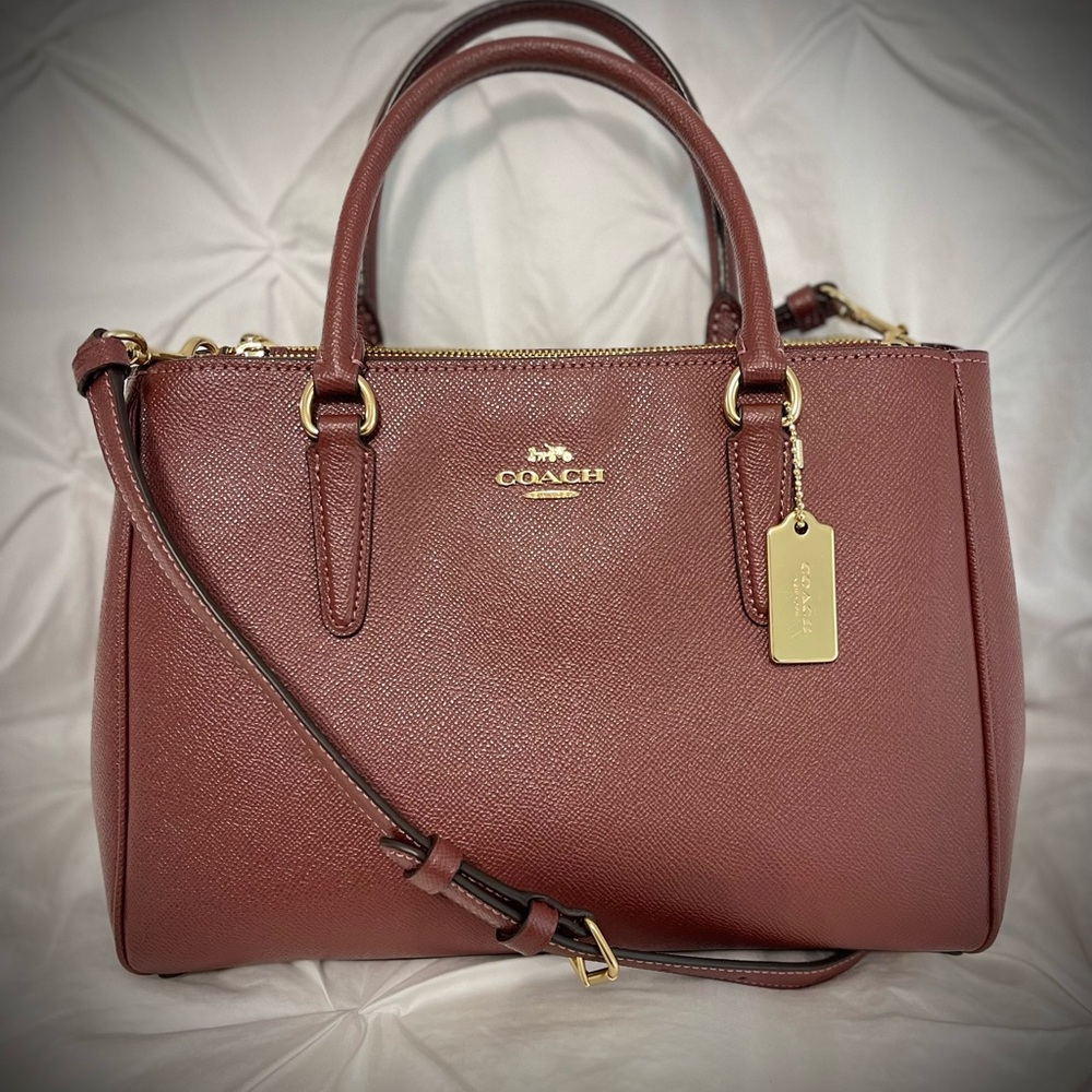 Excellent Condition Coach Surrey Carryall Purse/Handbag